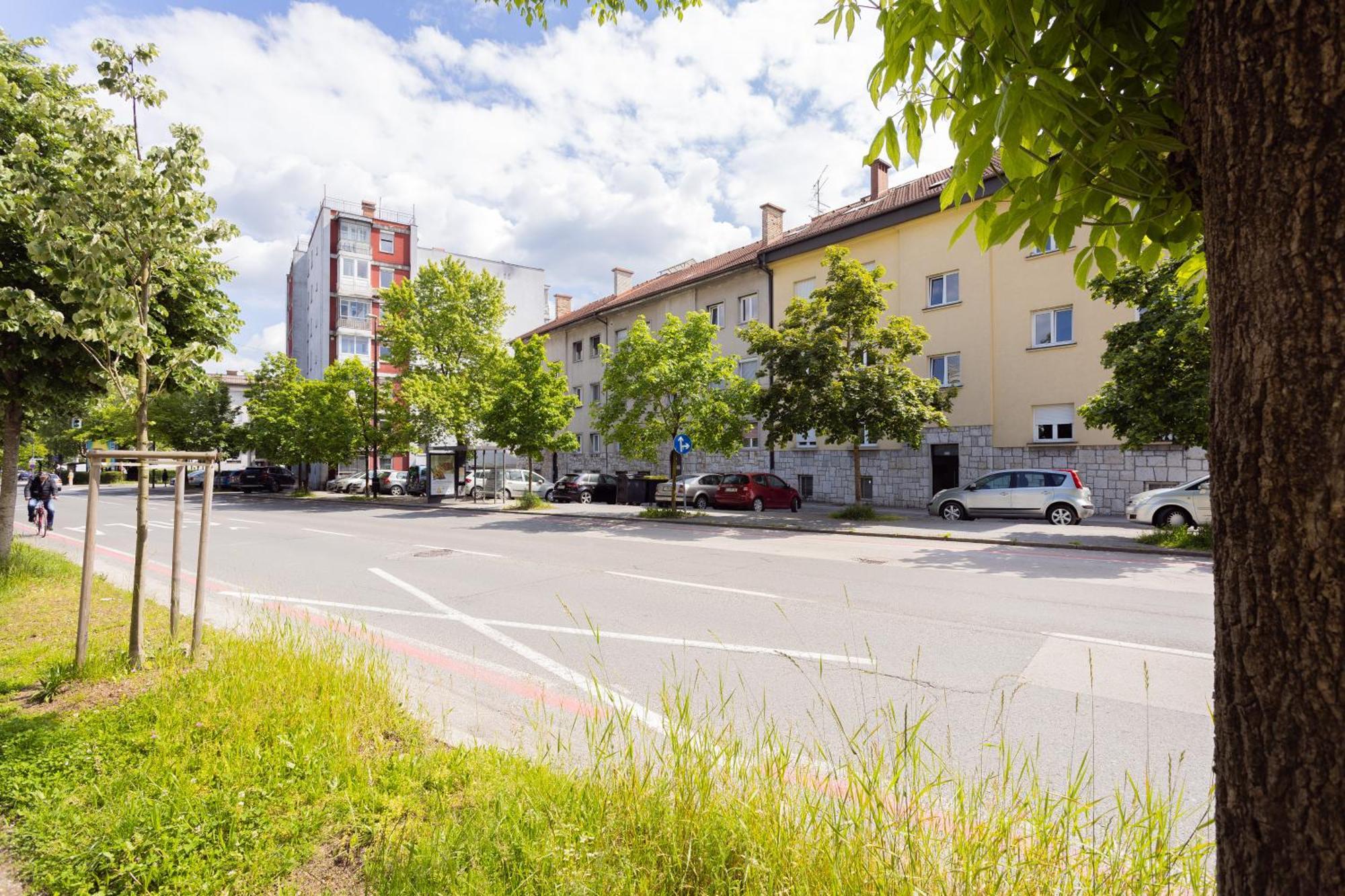 Large Two Bedroom Family App - Free Parking Liubliana Exterior foto
